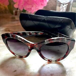 Chanel sunglasses with hard case